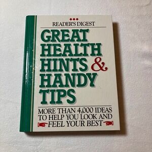 Readers Digest Great‎ Health Hints Handy Tips Book More Than 4000 Ideas
